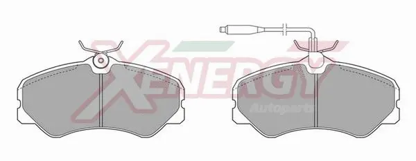 Brake Pad Set, disc brake (X40230)