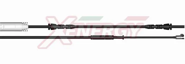 Warning Contact, brake pad wear (X70268)