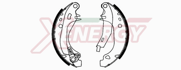 Brake Shoe Set (X50635)