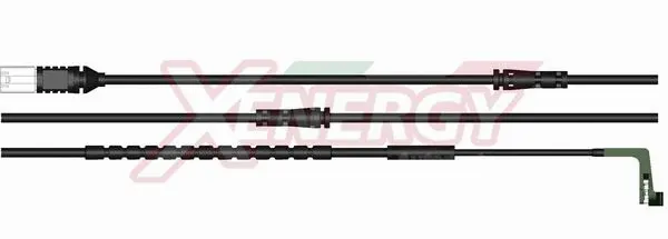 Warning Contact, brake pad wear (X70333)