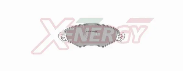 Brake Pad Set, disc brake (X40680)