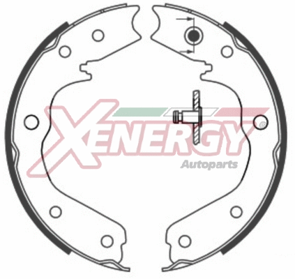 Brake Shoe Set (X50534)