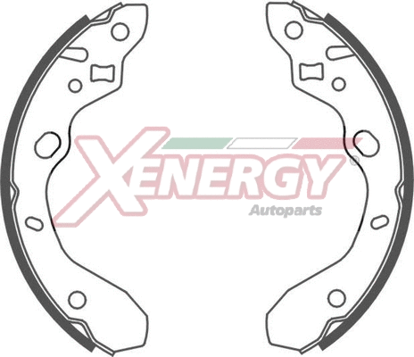 Brake Shoe Set (X50430)