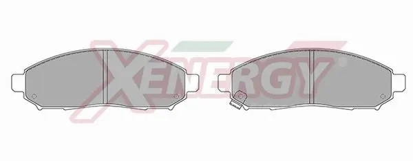 Brake Pad Set, disc brake (X41046)