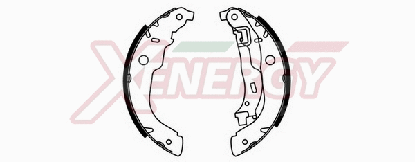 Brake Shoe Set (X50517)