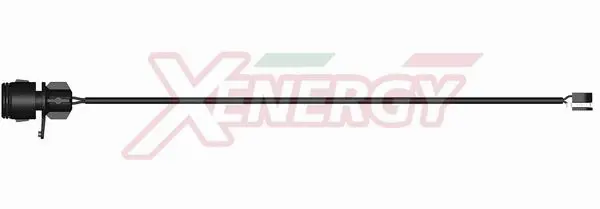 Warning Contact, brake pad wear (X70106)