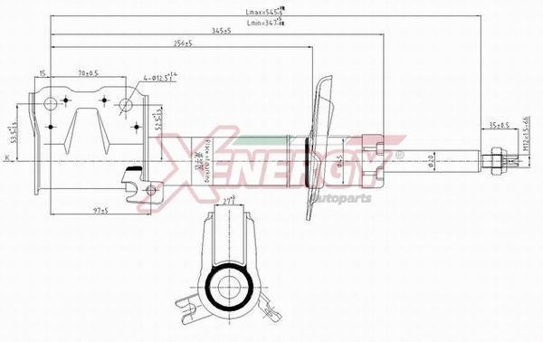 Shock Absorber (X8016333)