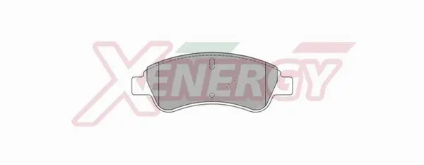 Brake Pad Set, disc brake (X40781)