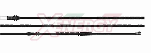 Warning Contact, brake pad wear (X70273)