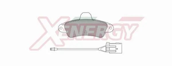 Brake Pad Set, disc brake (X40502)