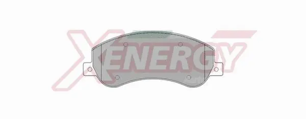 Brake Pad Set, disc brake (X40961)