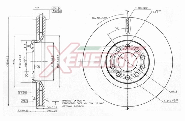Brake Disc (X602899)
