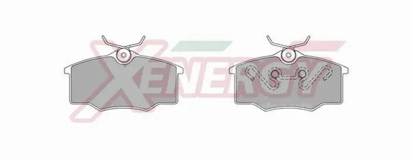 Brake Pad Set, disc brake (X40738)