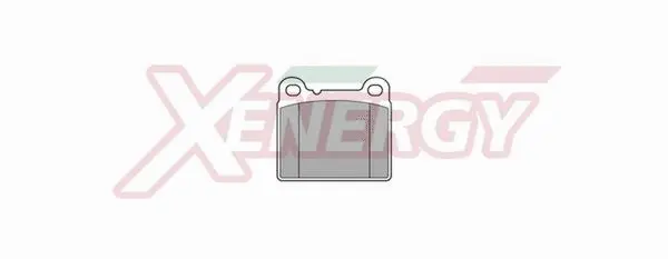 Brake Pad Set, disc brake (X40299)