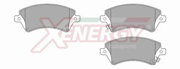 Brake Pad Set, disc brake (X40796)