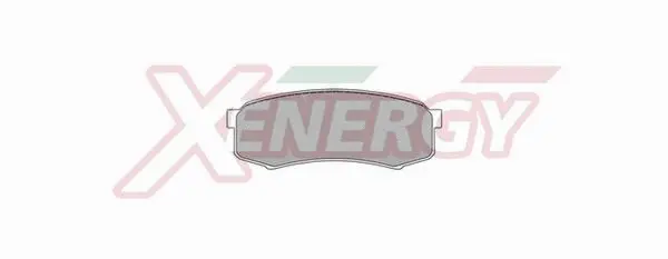 Brake Pad Set, disc brake (X41025)