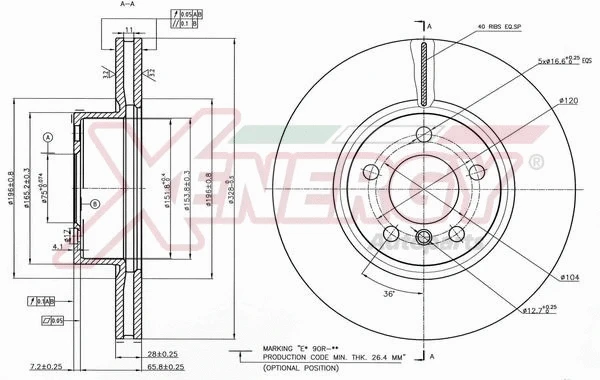 Brake Disc (X602737)