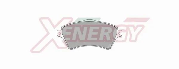 Brake Pad Set, disc brake (X40784)