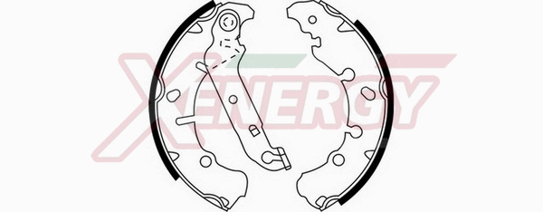 Brake Shoe Set (X50370)