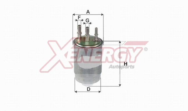 Fuel Filter (X1598421)
