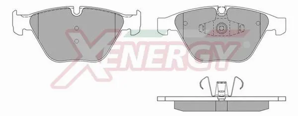 Brake Pad Set, disc brake (X41065)