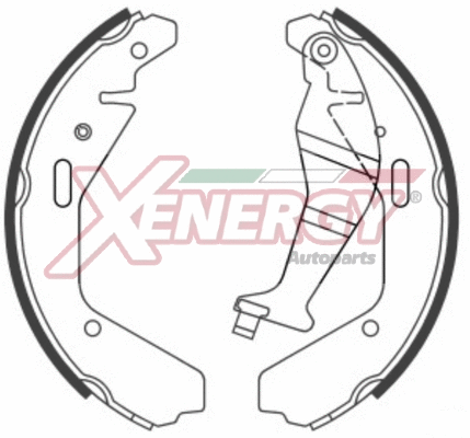 Brake Shoe Set (X50452)