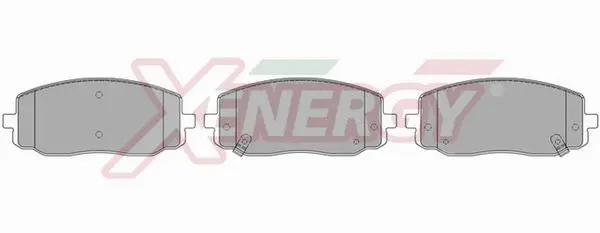 Brake Pad Set, disc brake (X40923)