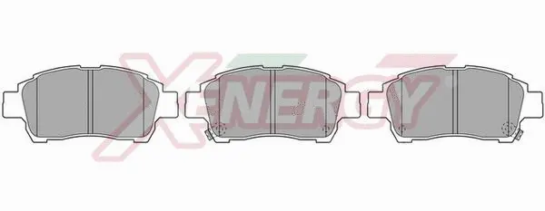 Brake Pad Set, disc brake (X40780)