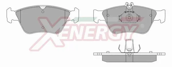 Brake Pad Set, disc brake (X40632)
