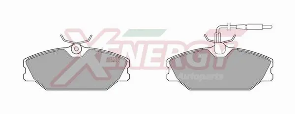Brake Pad Set, disc brake (X40500)