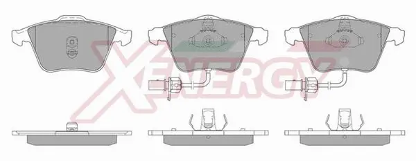Brake Pad Set, disc brake (X40858)