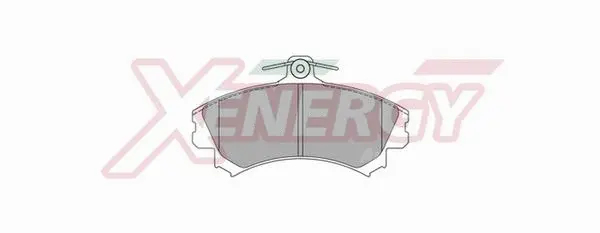Brake Pad Set, disc brake (X40633)