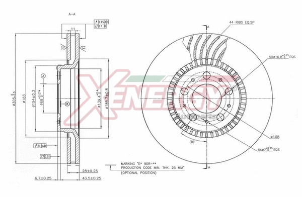 Brake Disc (X602892)