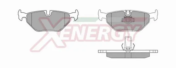 Brake Pad Set, disc brake (X40388)