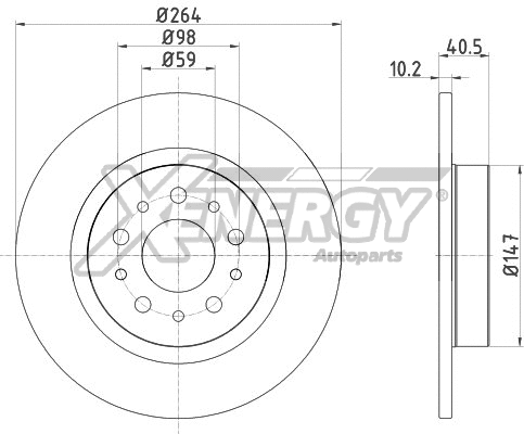 Brake Disc (X601547)