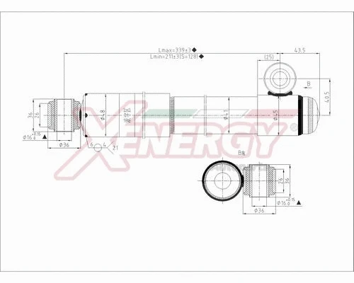 Shock Absorber (X210341)