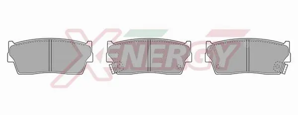Brake Pad Set, disc brake (X40400)