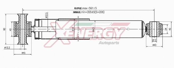 Shock Absorber (X802344)