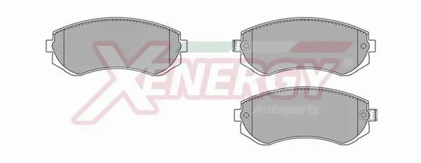Brake Pad Set, disc brake (X40760)