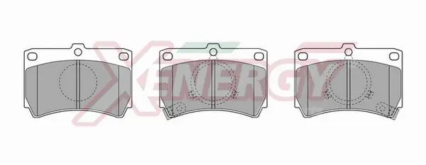Brake Pad Set, disc brake (X40246)