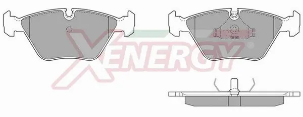 Brake Pad Set, disc brake (X40310)