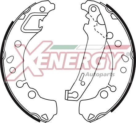 Brake Shoe Set (X50722)
