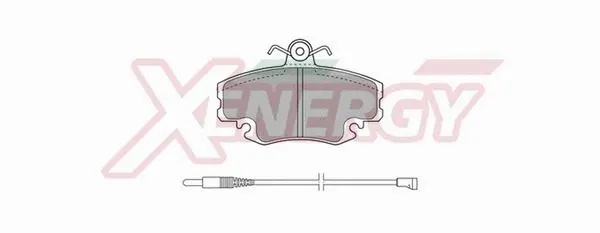 Brake Pad Set, disc brake (X40527)
