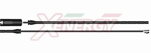 Warning Contact, brake pad wear (X70111)