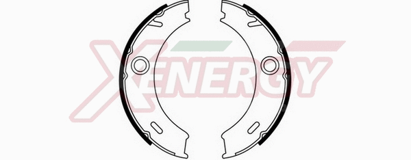 Brake Shoe Set, parking brake (X50373)