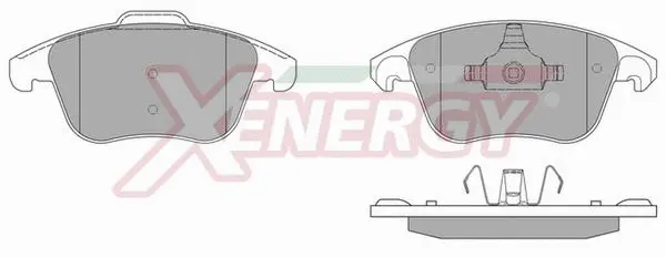 Brake Pad Set, disc brake (X41021)