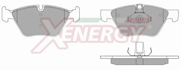 Brake Pad Set, disc brake (X40949)