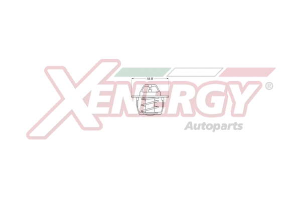 Thermostat, coolant (XT6045)