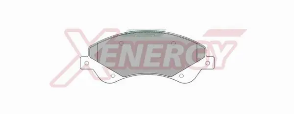 Brake Pad Set, disc brake (X40960)