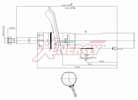 Shock Absorber (X737333)